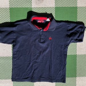Bugle Boy navy blue boys polo shirt. Size 10/12